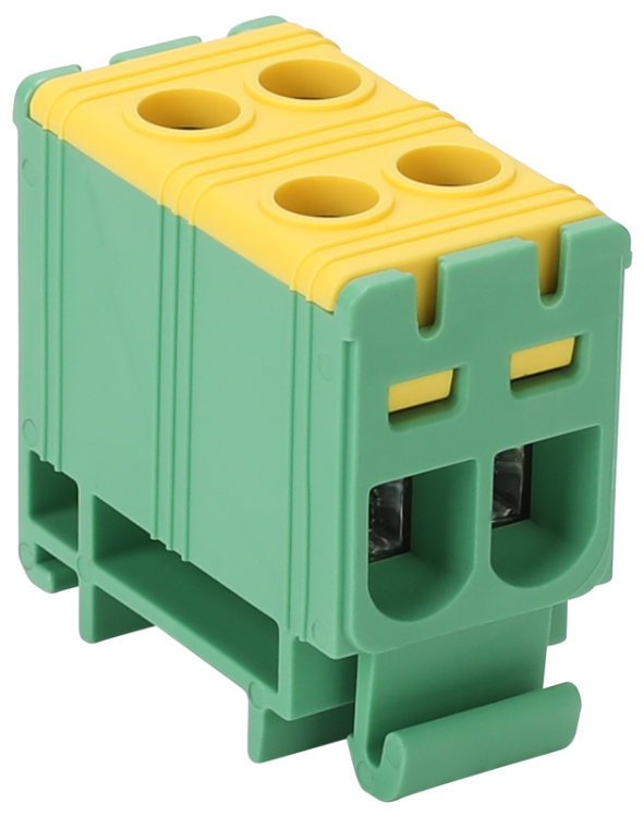 Złączka kompaktowa na szynę, zielono/żółta 1.5-16mm2, max. 1000VAC, 1500VDC, max.85A FLEAL-16/2ZS Tracon Electric