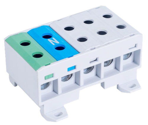 Złączka kompaktowa na szynę i płytę montażową 2.5-35mm2, max. 1000VAC/1500VDC, max.135A FLEAL-35 Tracon Electric
