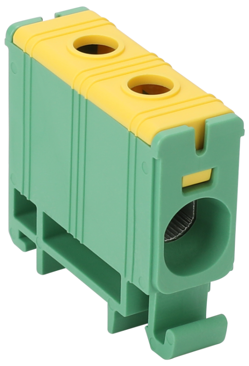 Złączka kompaktowa na szynę, zielono/żółta 2.5-35mm2, max. 1000VAC, 1500VDC, max.135A FLEAL-35/1ZS Tracon Electric