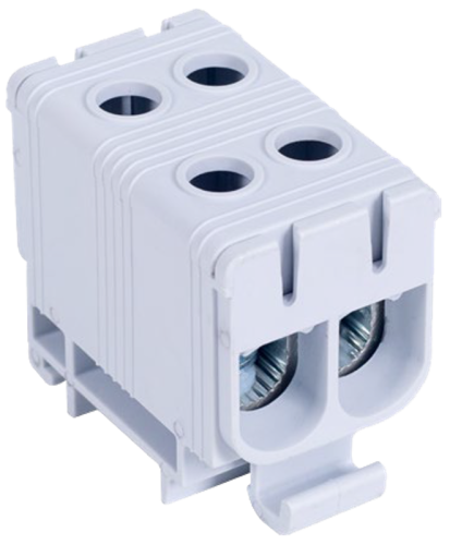 Złączka kompaktowa na szynę, szara 6-50mm2, max. 1000VAC/1500VDC, max.160A FLEAL-50/2 Tracon Electric