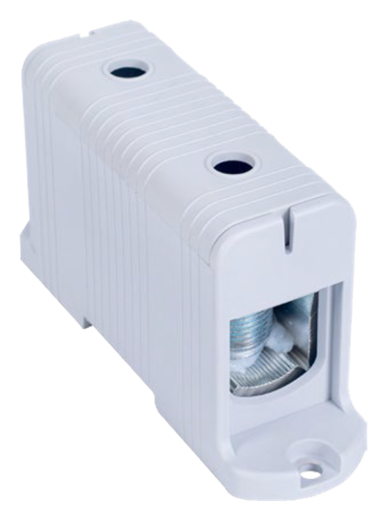 Złączka kompaktowa na płytę montażową, szara 35-240mm2, max. 1000VAC/1500VDC, max.425A FLEAL-240/1 Tracon Electric