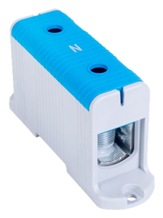 Złączka kompaktowa na płytę montażową, niebieska 35-240mm2, max. 1000VAC/1500VDC, max.425A FLEAL-240/1K Tracon Electric