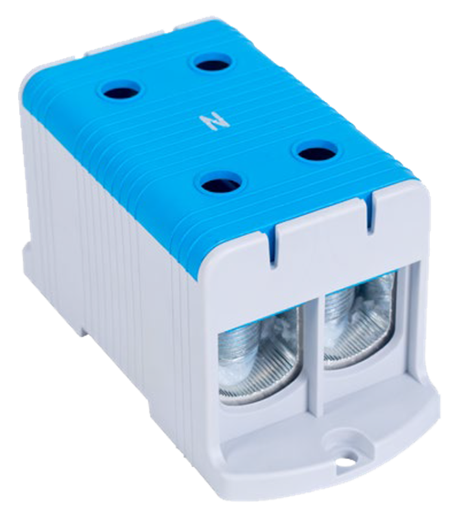 Złączka kompaktowa na płytę montażową, niebieska 35-240mm2, max. 1000VAC/1500VDC, max.425A FLEAL-240/2K Tracon Electric