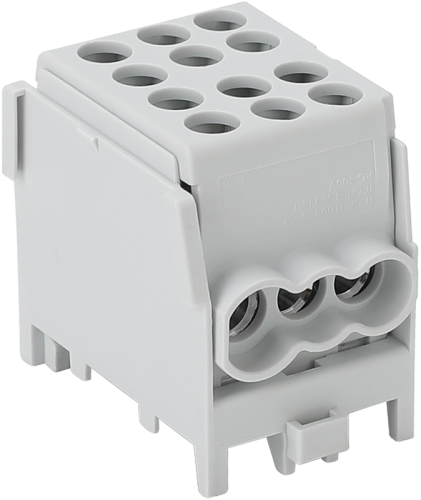 Złączka kompaktowa na szynę, szara 2.5-25mm2, max. 1000VAC/DC, max.101A FLECU-25-16-3 Tracon Electric