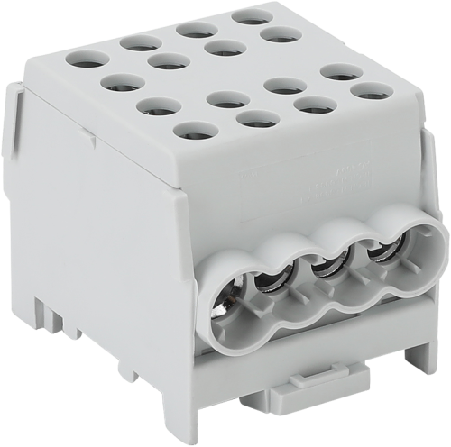 Złączka kompaktowa na szynę, szara 6-35mm2, max. 1000VAC/DC, max.125A FLECU-35-25-4 Tracon Electric