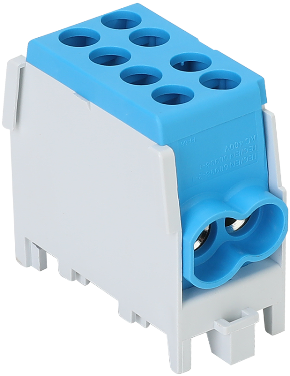 Złączka kompaktowa na szynę, niebieska 2.5-25mm2, max. 1000VAC/DC, max.101A FLECU-25-16-2K Tracon Electric