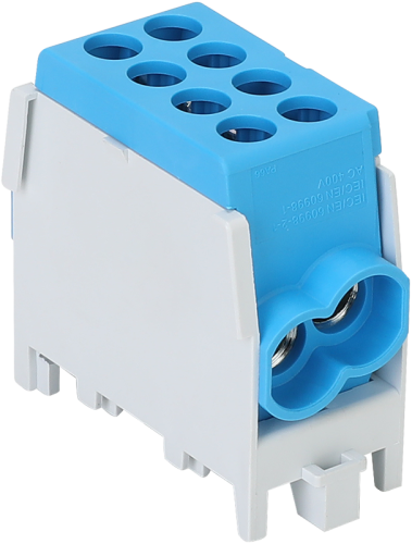 Złączka kompaktowa na szynę, niebieska 2.5-25mm2, max. 1000VAC/DC, max.101A FLECU-25-25-2K Tracon Electric