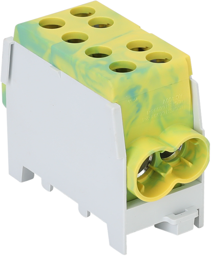 Złączka kompaktowa na szynę, zielono-zółta 6-35mm2, max. 1000VAC/DC, max.125A FLECU-35-25-2ZS Tracon Electric