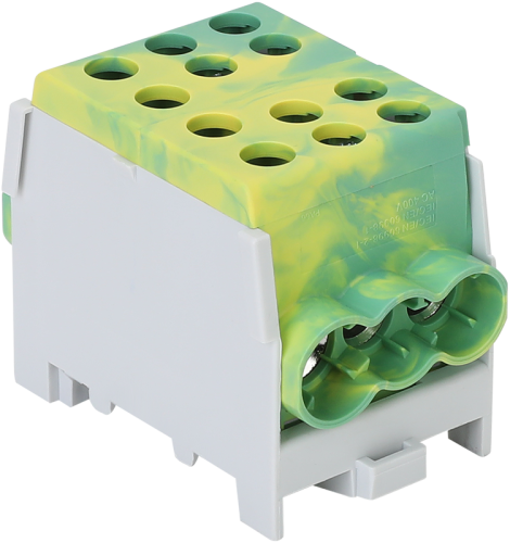 Złączka kompaktowa na szynę, zielono-zółta 6-35mm2, max. 1000VAC/DC, max.125A FLECU-35-25-3ZS Tracon Electric