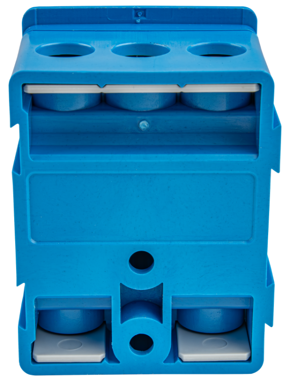 Listwa zaciskowa linii głównej, plombowana, niebieska 2x35mm2 / 3x35mm2, 690VAC, 100A FSK35K Tracon Electric