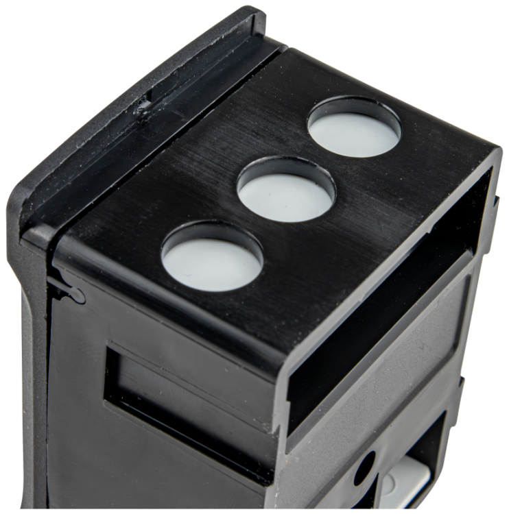 Listwa zaciskowa linii głównej, plombowana, czarna 2x35mm2 / 3x35mm2, 690VAC, 100A FSK35F Tracon Electric