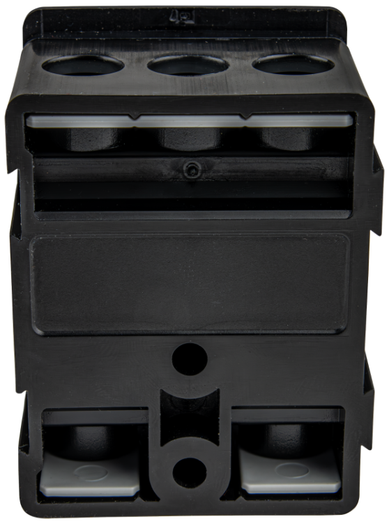 Listwa zaciskowa linii głównej, plombowana, czarna 2x35mm2 / 3x35mm2, 690VAC, 100A FSK35F Tracon Electric