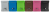 Listwa zaciskowa linii głównej, plombowana, różowa 2x35mm2 / 3x35mm2, 690VAC, 100A FSK35R Tracon Electric