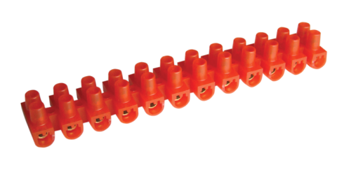 Złączka elastyczna o profilu U, 12-torowa czerwona 10mm2, 450VAC, 50A, PE SP15A-U Tracon Electric