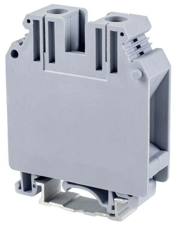 Śrubowy fazowy zacisk połączeniowy na szynę, szary 6-35mm2, 1000VAC, 150A TSKA35 Tracon Electric