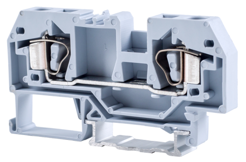 Fazowy zacisk połączeniowy naszynę, sprężynowy, szary 800V 41A 0.2-6 mm2 2P TSKC6 Tracon Electric