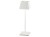 Lampa ogrodowa tarasowa Przenośna Stołowa Zewnętrzna Nowoczesna MAHE LED WHITE 8397 NOWODVORSKI Lighting IP54 aluminium metalowa na taras balkon do ogrodu jednostronna oświetlenie zewnętrzne wewnętrzne z akumulatorem ładowarką biała Inspiracje Premium