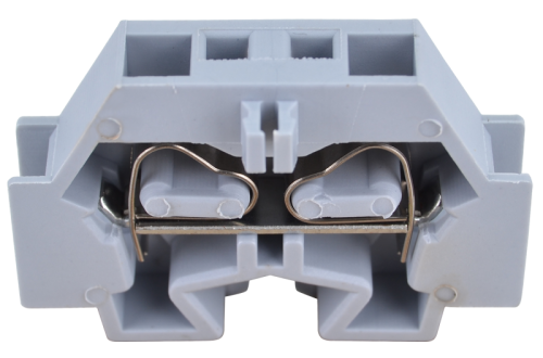 Mini sprężynowy zacisk połączeiowy, mocowanie śrubowe, szary 690V 24A 0.08-4 mm2 2P TSKD4 Tracon Electric