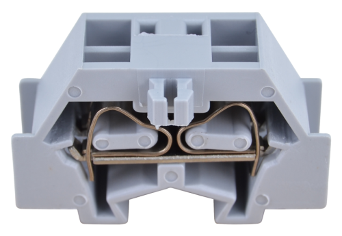 Mini sprężynowy zacisk połączeiowy, mocowanie śrubowe, szary 500V 24A 0.08-2.5 mm2 2P TSKD2,5D Tracon Electric