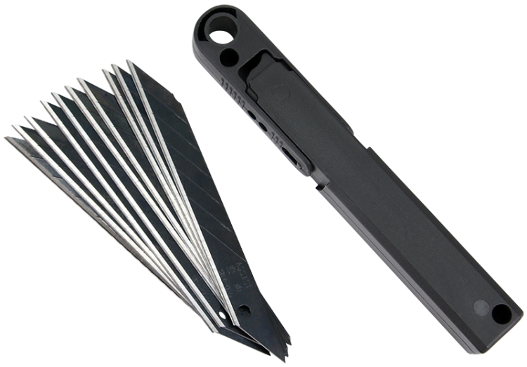Ostrze SK4 do noża, grubość 0,2mm, elastyczne, 30 szt 0.2 × 12.5 × 90 mm BD02 Tracon Electric
