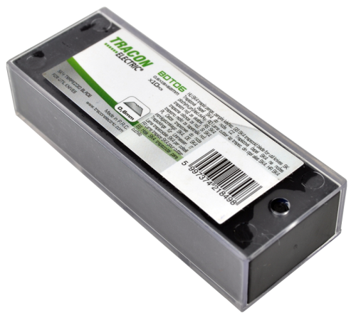 Ostrze trapezowe do noża introligatorskiego SK4 0.6×19×62mm × 10 BDT06 Tracon Electric