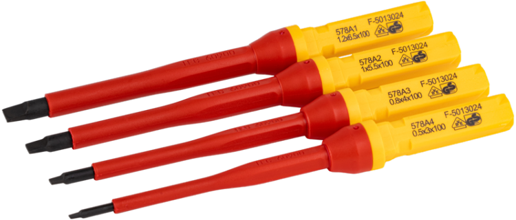 Zestaw śrubokrętów izolowanych do 1000 V 1000V, 13pcs CSET13 Tracon Electric