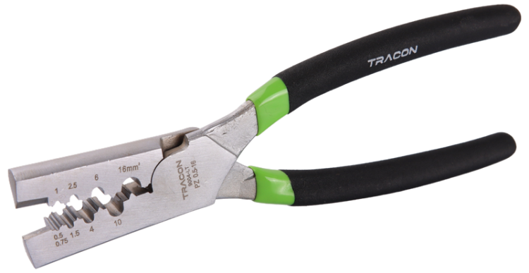 Praska do tulejek izolowanych, nieizolowanych i podwójnych 0,5-16mm2 9004-LT Tracon Electric