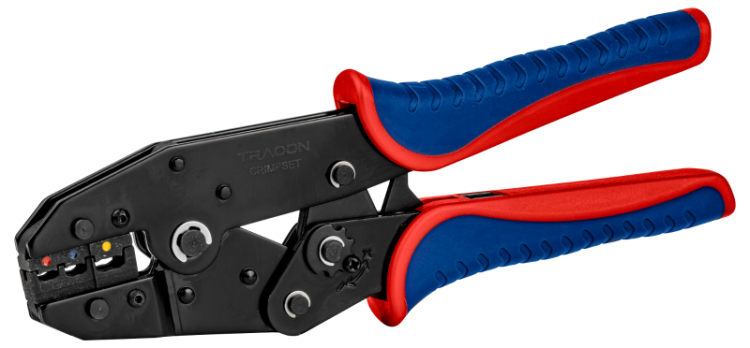 Zestaw narzędzi zaciskających 7pcs CRIMPSET Tracon Electric
