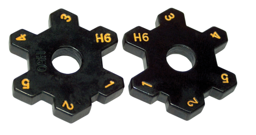 Szczęki zaciskowe do prasek HX50B 6-50mm2 HX50B-FEJ Tracon Electric