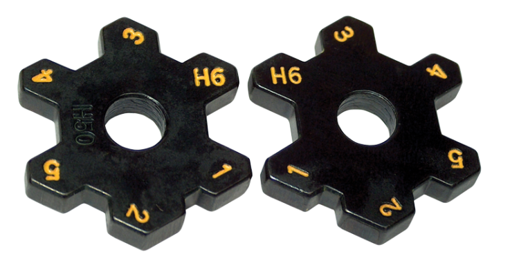 Szczęki zaciskowe do prasek HX50B 6-50mm2 HX50B-FEJ Tracon Electric