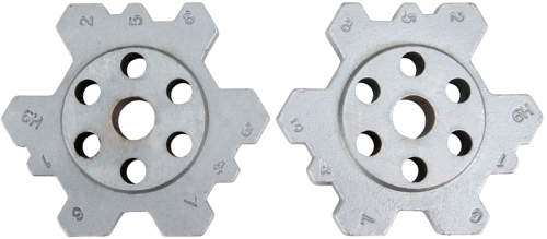 Szczęki zaciskowe do prasek HX120B 10-120mm2 HX120B-FEJ Tracon Electric