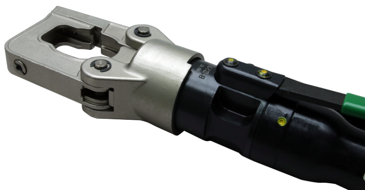 Ręczna praska hydrauliczna do końcówek, z torbą 10-185mm2, 2500g, 55kN, 180° D51 Tracon Electric