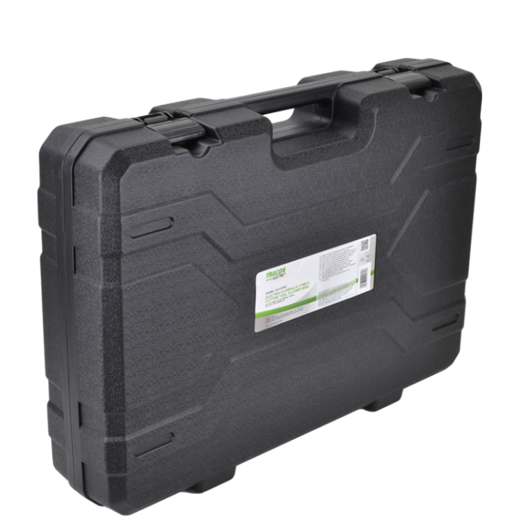 Elektrohydrauliczne nożyce do cięcia kabli, w walizce max. D=105mm Cu/Al, 8550g, 120kN, 2× Li-ion, 18V, 5000mAh DKV105E Tracon Electric