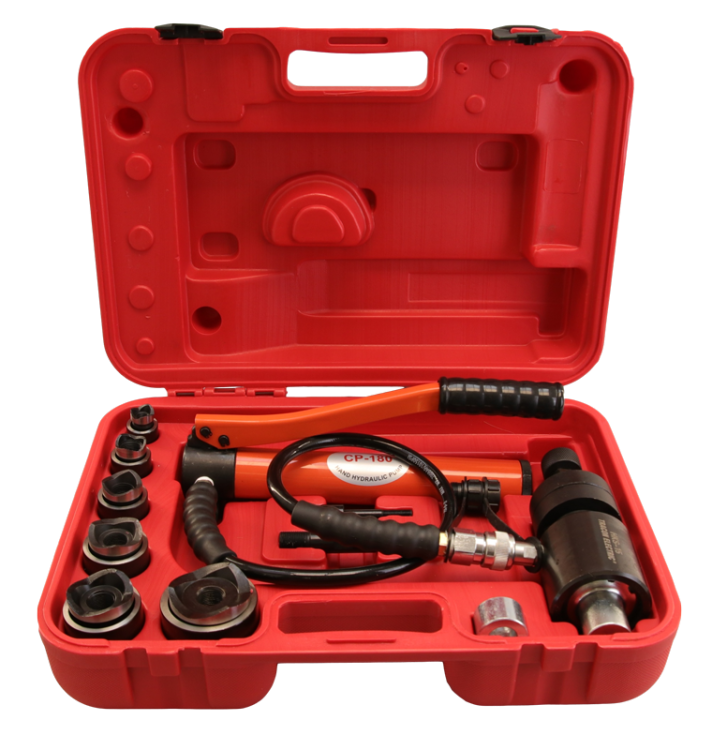 Wycinarka hydrauliczna+torba+6 calowych 150kN, 6200g, (D=21,8/27,6/34,1/42,7/48,7/60,5mm; 32x32mm) HKS-15 Tracon Electric