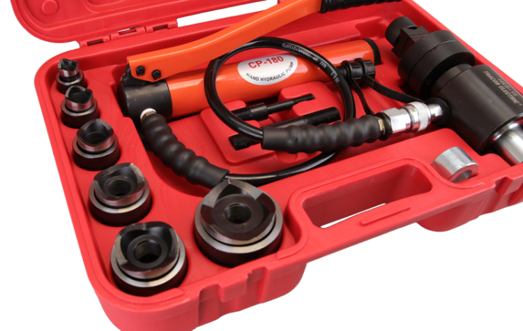 Wycinarka hydrauliczna+torba+6 calowych 150kN, 6200g, (D=21,8/27,6/34,1/42,7/48,7/60,5mm; 32x32mm) HKS-15 Tracon Electric