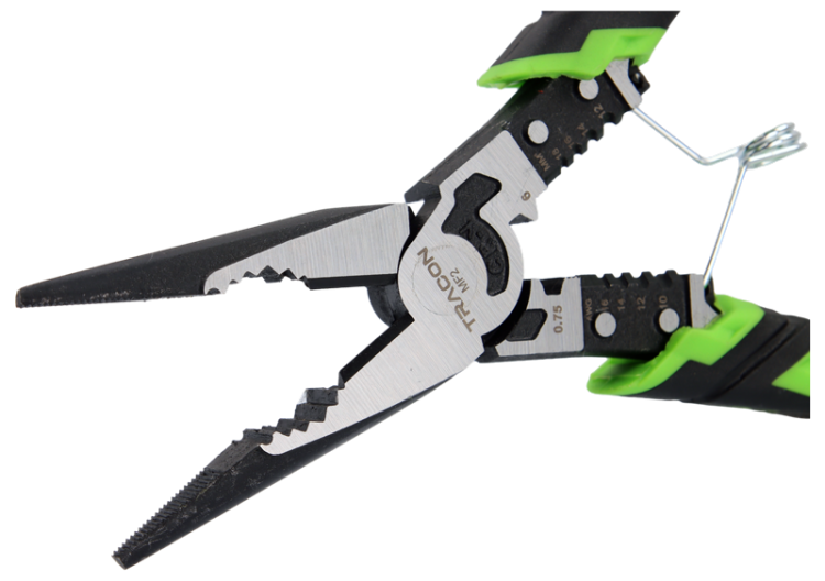 Szczypce wielofunkcyjne Flat nose, L=215mm, 259g MF2 Tracon Electric