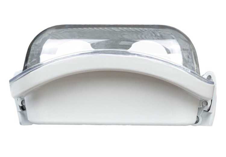 Oprawa hermetyczna LED TUBE T8 x2 pyłoszczelna 2x36W 120cm A OHTL-D-236 ANLUX IP65 klosz PS ryflowany jednostrona do tub świetlówek LED do garażu magazynu hali korytarza