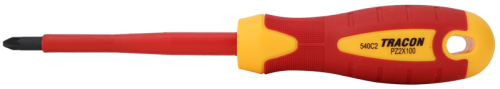 Śrubokręt pozidriv, izolacja 1000 V, CrV PZ2 6×100mm, AC 1000V SD60100PZ2 Tracon Electric