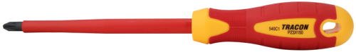 Śrubokręt pozidriv, izolacja 1000 V, CrV PZ3 8×150mm, AC 1000V SD80150PZ3 Tracon Electric