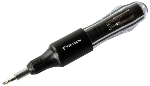 Precyzyjny wkrętak grzechotkowy z wbudowanymi wymiennymi gło 168mm, 10 bit APCS10 Tracon Electric