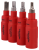 Zestaw izol. kluczy nasadowych i imbusowych do 1000V, 16 cz. 1000V, CrV, 8-22mm, 4-8mm DSET16 Tracon Electric