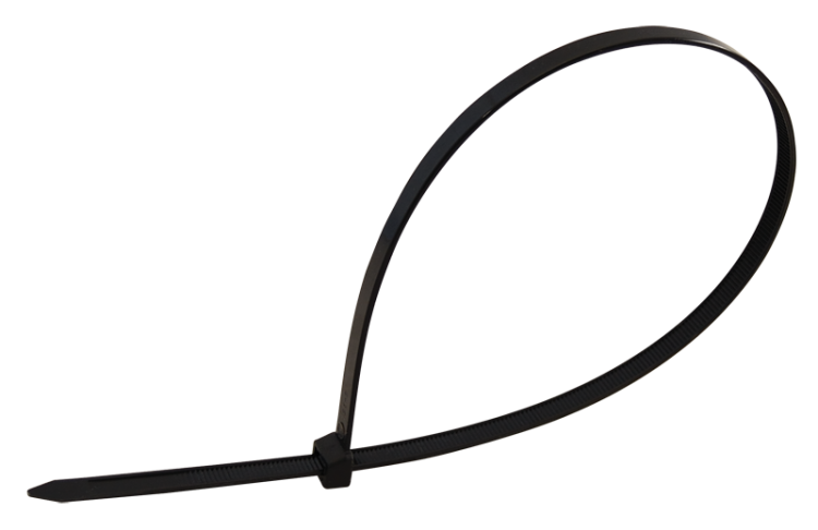 Opaska kablowa standardowa, czarna 98×2.5mm, D=1-21mm, PA6.6 121PR Tracon Electric