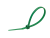 Zielona opaska kablowa, standardowa 140×3.6mm, D=2-36mm, PA6.6 150Z Tracon Electric