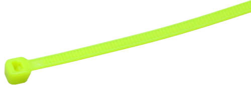 Zielona opaska kablowa neon, standardowa 290×3.6mm, D=2-80mm, PA6.6 230NZ Tracon Electric