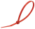 Opaska kablowa czerwona 200×3.6mm, D=2-50mm, PA6.6 170P Tracon Electric