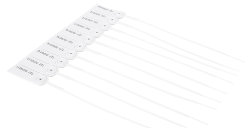 Plomba zabezpieczająca (20 szt) PP; steel lock; L=230mm JPL120 Tracon Electric