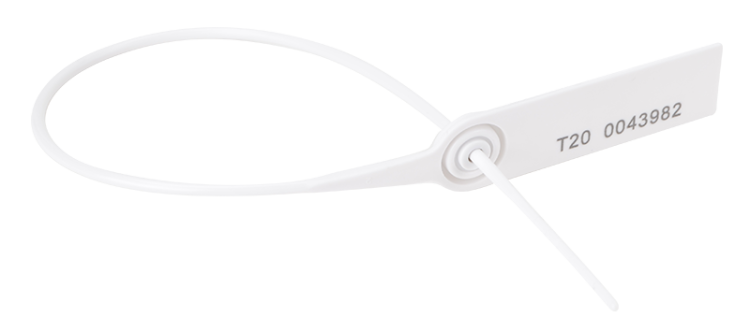 Plomba zabezpieczająca (20 szt) PP; steel lock; L=415mm JPL320 Tracon Electric