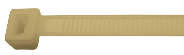 Opaska kablowa o zwiększonej odp. na temperaturę, bezbarwna 200×3,6mm, D=3-52mm, PA4.6, +130°C 200T Tracon Electric