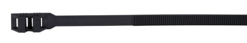 Opaska kablowa PA12, odporna na UV, czarna 132×9mm, D=4-27mm, PA12 132-12 Tracon Electric