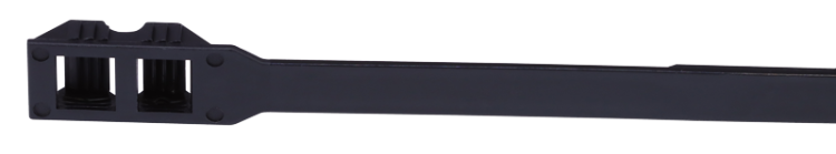 Opaska kablowa PA12, odporna na UV, czarna 180×9mm, D=5-45mm, PA12 180-12 Tracon Electric